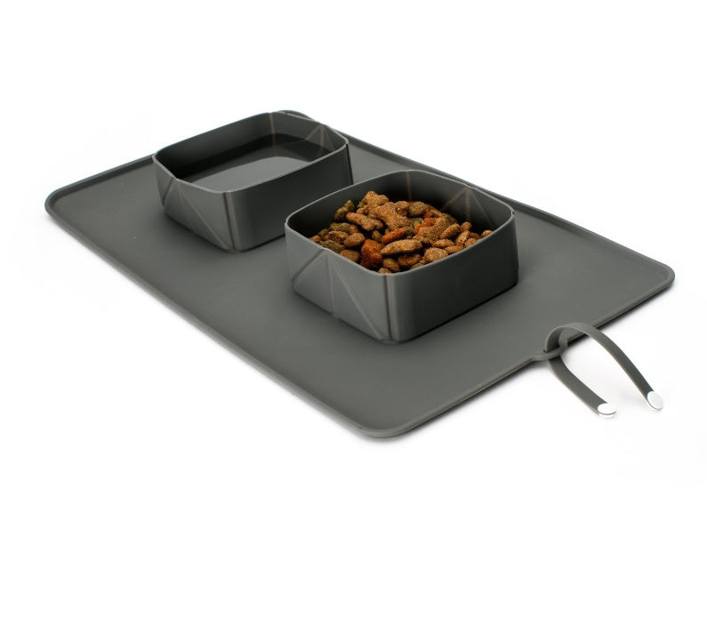 Dogs Puppy Bowls  Silicone Bowls