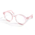 Plastic Transparent Cat Glasses