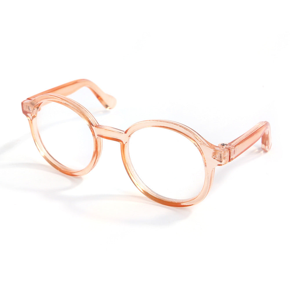 Plastic Transparent Cat Glasses